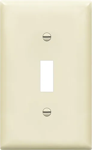 Vista 9 de ENERLITES - Placa de pared con interruptor de palanca sin tornillos, cubierta de interruptor de luz segura para niños, tamaño estándar de 1 gancho