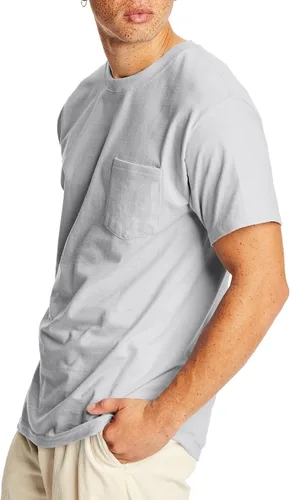 Vista 3 de Hanes Beefy-T - Camiseta de manga corta para adulto