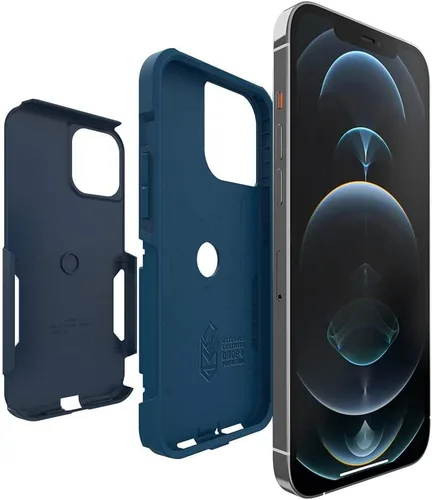 Vista 4 de Funda OtterBox Commuter Series para iPhone 12 PRO MAX (SOLAMENTE) Embalaje No Minorista - Bespoke Way