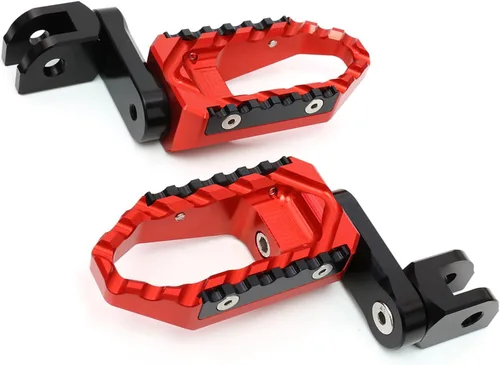Vista 13 de MC MOTOPARTS Estriberas extendidas negras para riders amplias de 25mm compatibles con Razor MX350 MX400 MX500 MX650 Negro