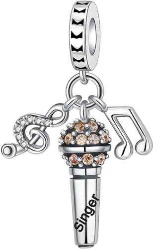 Vista 162 de Dije de girasol con diseño de estrella y luna y elefante para pulsera, collar de plata de ley 925, dijes de corazón de amor para mujer, regalo