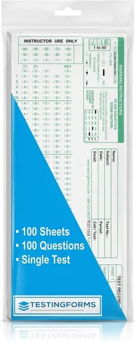 Vista 4 de TEST-100E 882 E Formularios de prueba compatibles (paquete de 25 hojas)