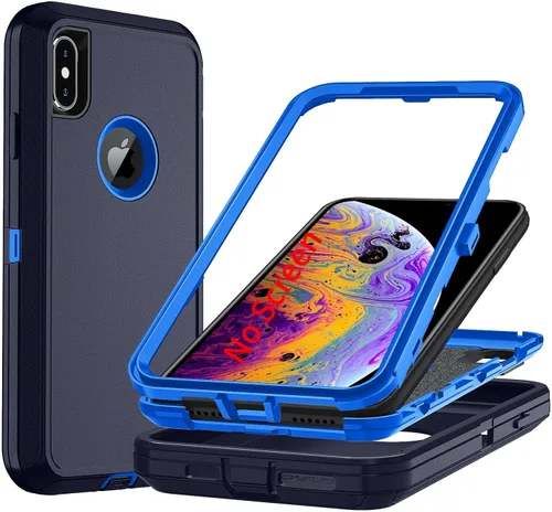 Vista 39 de Funda para iPhone 7/8Plus, iPhone 8 Plus y 7 Plus, resistente protección para teléfono, a prueba de golpes, a prueba de polvo, a prueba de caídas