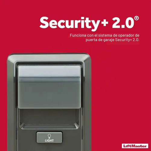 Vista 5 de Liftmaster 885LM multiuso, control inalámbrico inteligente para pared para seguridad del garage + 2.0