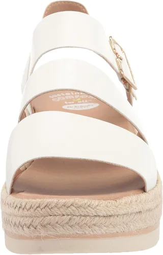 Vista 2 de Dr. Scholl's Sandalias de cuña Once Twice con plataforma para mujer
