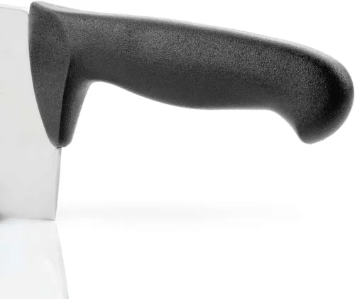 Vista 5 de Arcos Cuchillo de carnicero de acero inoxidable nitrum de 7 pulgadas y hoja de 7.480 in. Cuchillo de carnicero profesional. Mango ergonómico de Negro