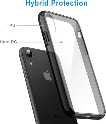 Vista 6 de JETech - Funda para iPhone XR de 6.1 pulgadas, cubierta para absorción de golpes