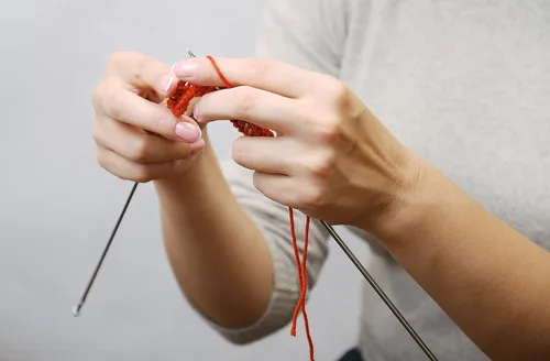 Vista 5 de KOKNIT Juego de 11 pares de agujas de tejer, 10 pulgadas de longitud de acero inoxidable de una sola punta, kit de agujas de suéter en diferentes