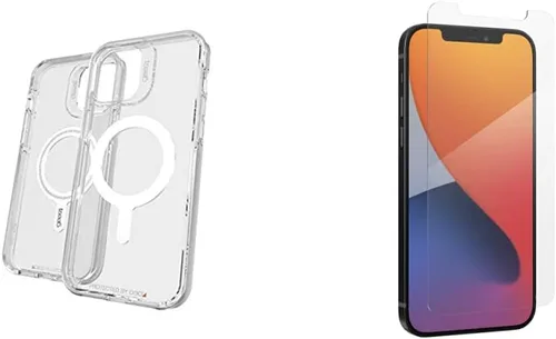 Vista 11 de ZAGG Gear4 Crystal Palace Snap - Funda transparente contra impactos con compatibilidad MagSafe para Apple 12 Pro Max