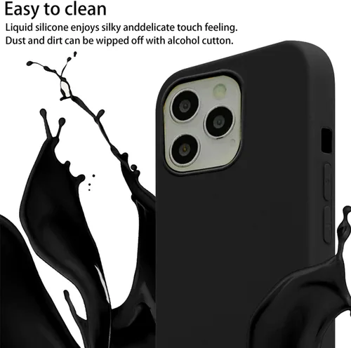 Vista 5 de Funda cruzada compatible con Apple iPhone 7 Plus/8 Plus, funda flexible de silicona líquida de TPU con cordón desmontable, correa para el cuello, a