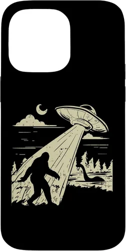 Vista 21 de UFO Bigfoot Sasquatch Lochness Monster Funny Believe - Funda de regalo para iPhone 17