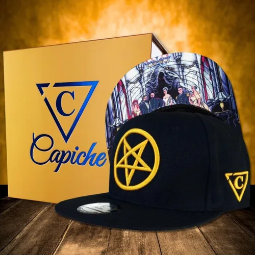 Vista 2 de Capiche - Gorra de visera plana de serie especial, talla única, unisex, hombre, más de 99 diseños