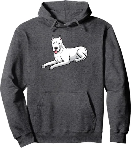 Vista 5 de Dogo Argentino - Sudadera con capucha para perro, Negro