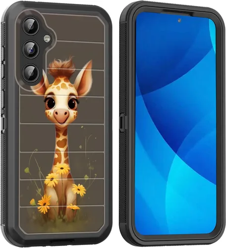 Vista 69 de Funda para Galaxy A15 5G, cuerpo completo, protección contra caídas, a prueba de polvo, resistente de 3 capas, militar, resistente, duradera