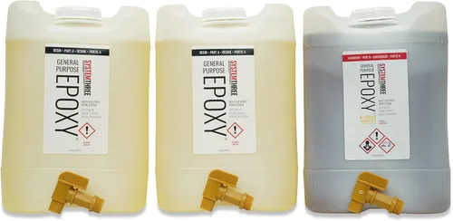 Vista 6 de Conjunto de botellas de epóxico System Three, de uso general, 1