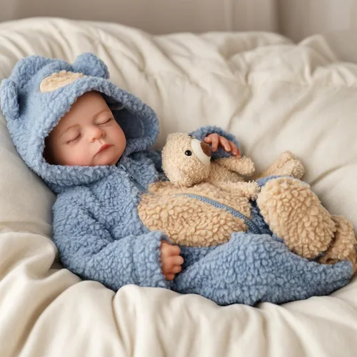 Vista 7 de BABESIDE Muñecas de bebé Reborn realistas, cuerpo posable realista de 18
