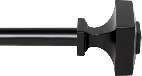 Vista 22 de Deco Window - Varilla ajustable para cortinas para ventanas de 18 a 44 pulgadas, poste de hierro de 1 pulgada extendible de alta resistencia