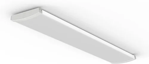 Vista 7 de Lithonia Lighting TruWrap - Lámpara de techo LED de 4 pies, luz LED envolvente de bajo perfil, lúmenes ajustables, seleccionable blanco