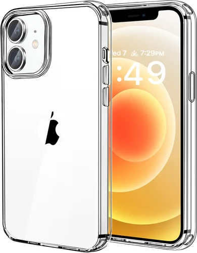 Vista 10 de JJGoo Compatible con iPhone 11 Pro Funda transparente, transparente a prueba de golpes para iPhone 11 Pro, delgada, antiarañazos, carcasa protectora