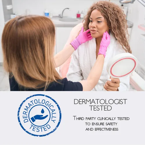 Vista 3 de Natural Chemist Suero de vitamina C con colágeno, probado por dermatólogos, aclaramiento de la piel, antienvejecimiento, tratamiento para el acné