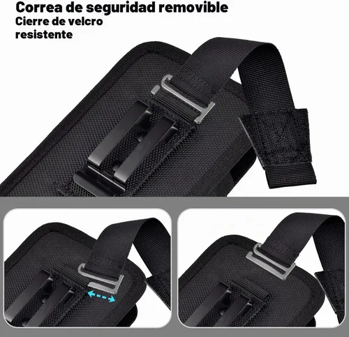 Vista 4 de Funda para Escáner Compatible con Zebra TC75x, TC75, TC70x, TC70, TC72, TC77 Escáner de Código de Barras Portátil con Pantalla Táctil y Computadora