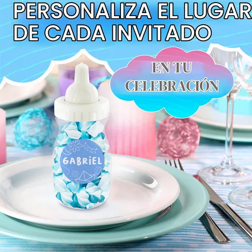 Vista 6 de Botellas pequeñas transparentes rellenables, 24 piezas para mamá