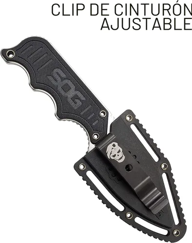 Vista 5 de Cuchillo fijo y compacto SOG Instinct, cuchilla de 2.3 pulgadas