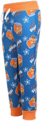 Vista 8 de Blippi Conjunto de camisa y pantalones de manga larga para niños pequeños y niños pequeños