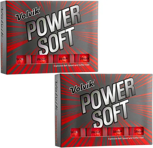 Vista 9 de Volvik Power Soft Explosive Ball Speed Golf Balls Set de regalo