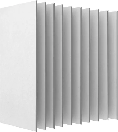 Vista 18 de UMIACOUSTICS - 12 piezas de paneles acústicos, paneles de pared insonorizados de 11.8 x 11.8 x 0.35 pulgadas, paneles de absorción de sonido