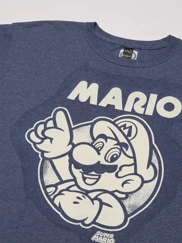 Vista 2 de Nintendo Camiseta So Mario para hombre Rojo
