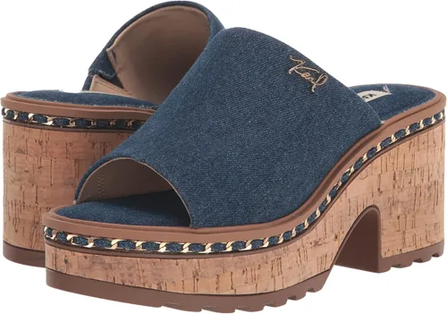 Vista 7 de Karl Lagerfeld Paris Sandalias de cuña Carita para mujer