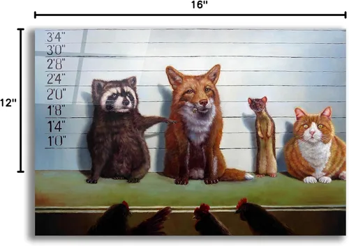 Vista 9 de Epic Art 'Sospechosos habituales' de Lucia Heffernan, 16"x12