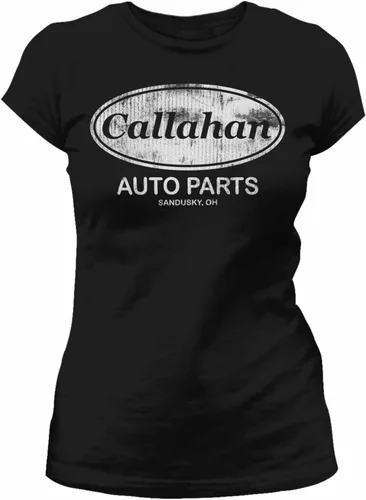Vista 27 de Callahan Auto Parts - Camiseta vintage de película para hombre y mujer Chocolate oscuro