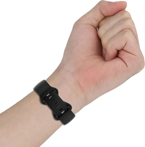 Vista 6 de RuenTech Compatible con las correas de reloj Google Pixel, correas de repuesto de silicona suave, pulseras deportivas ajustables para reloj
