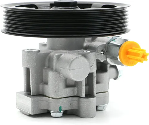 Vista 10 de Chefull Bomba de dirección asistida con polea Compatible con 2007 2008 2009 2010 2011 para Jeep Wrangler (JK) para 3.8L V6, bomba de asistencia