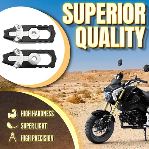 Vista 8 de Canitu 2 ajustadores de eje tensor de basculante negro, carrete de cadena de eje trasero de aluminio para motocicleta, ajustadores de cadena