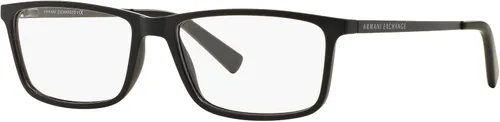 Vista 2 de AX ARMANI EXCHANGE Ax3027f Low Bridge Fit - Marco rectangular para gafas graduadas para hombre