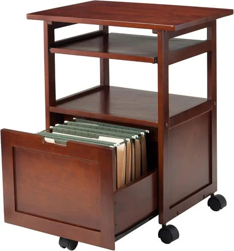 Vista 14 de Winsome Wood carro/soporte para impresora con espacio para teclado