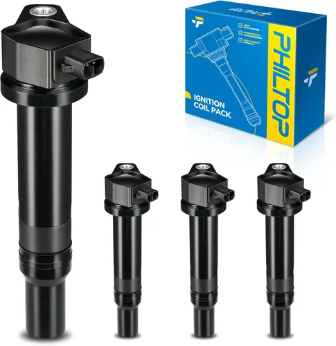 Vista 55 de PHILTOP Paquete de Bobina de Encendido para Tundra Sequoia 4Runner GX470 LS430 SC430 Land Cruiser LX470 GS430, Paquete de Bobina de Encendido UF230