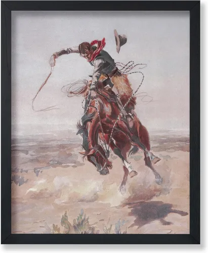 Vista 17 de Poster Master Vintage A Mexican Vaquero Print – Póster retro de vaquero – Arte occidental – Diseño de pared del salvaje oeste – Regalo para hombres