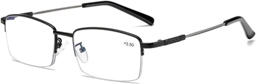 Vista 7 de MIRYEA Lentes de lectura progresivos multifocales para computadora, bloqueo de luz azul, sin línea, lectores multifocales para hombres y mujeres