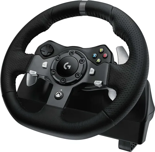 Vista 2 de Logitech G920 Driving Force Racing Wheel para Xbox One y PC - Cable - USB - Xbox One, PC (renovado)