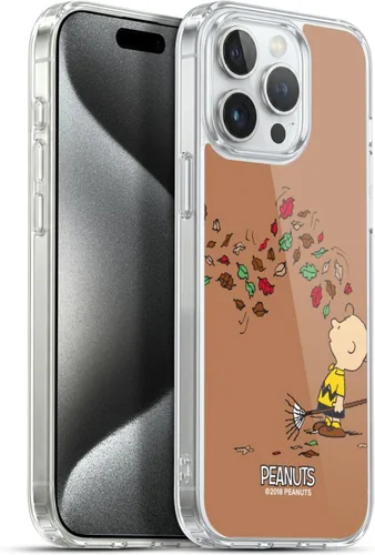 Vista 156 de Head Case Designs Funda de gel suave con licencia oficial de Peanuts Autumn Charlie Brown compatible con Apple iPhone 7 Plus/iPhone 8 Plus