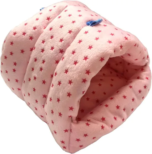 Vista 7 de WOWOWMEOW - Cama para cobayo, hámster, animales pequeños, cama con forma de cueva para colgar