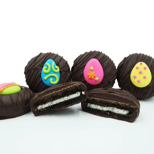 Vista 62 de Galletas Oreo bañadas en chocolate oscuro y con leche, de Philadelphia Candies