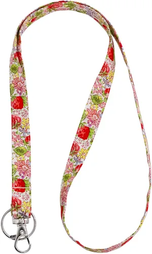 Vista 12 de LNKRE JEWELRY Correa de cuello suave de tela delgada para llaves, carteras y soporte para tarjetas de identificación