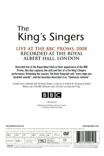 Vista 2 de The King's Singers Live at the BBC Proms