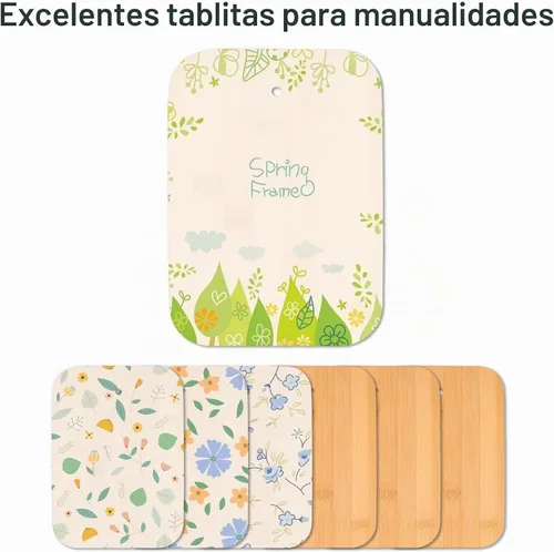 Vista 5 de Juego de tablas de cortar de bambú para cocina,Tablas de cortar pequeñas con soporte,Tablas de servir para sándwich queso comida desayuno
