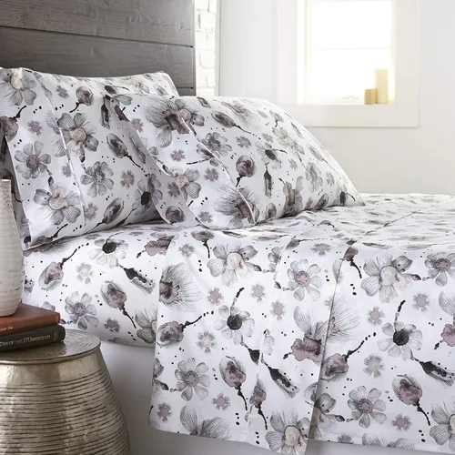 Vista 21 de Southshore Fine Living, Inc., Sábanas de Algodón 100% con Bolsillo Profundo, Sábanas de Algodón Satén de 300 Hilos Juego de Cama Tamaño Full, Sábana